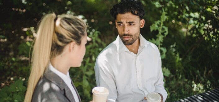 couple having a deep conversation