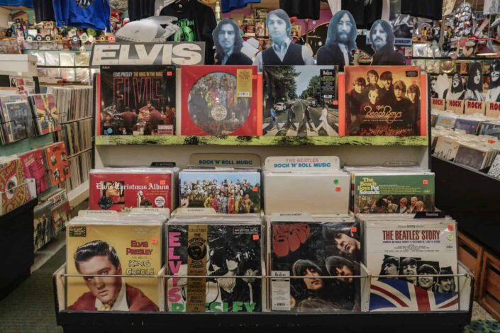 Elvis and the beatles albums