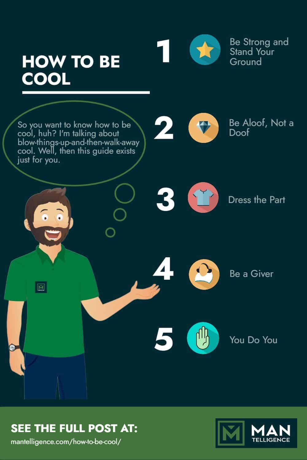  How To Be Cool - Infographic 