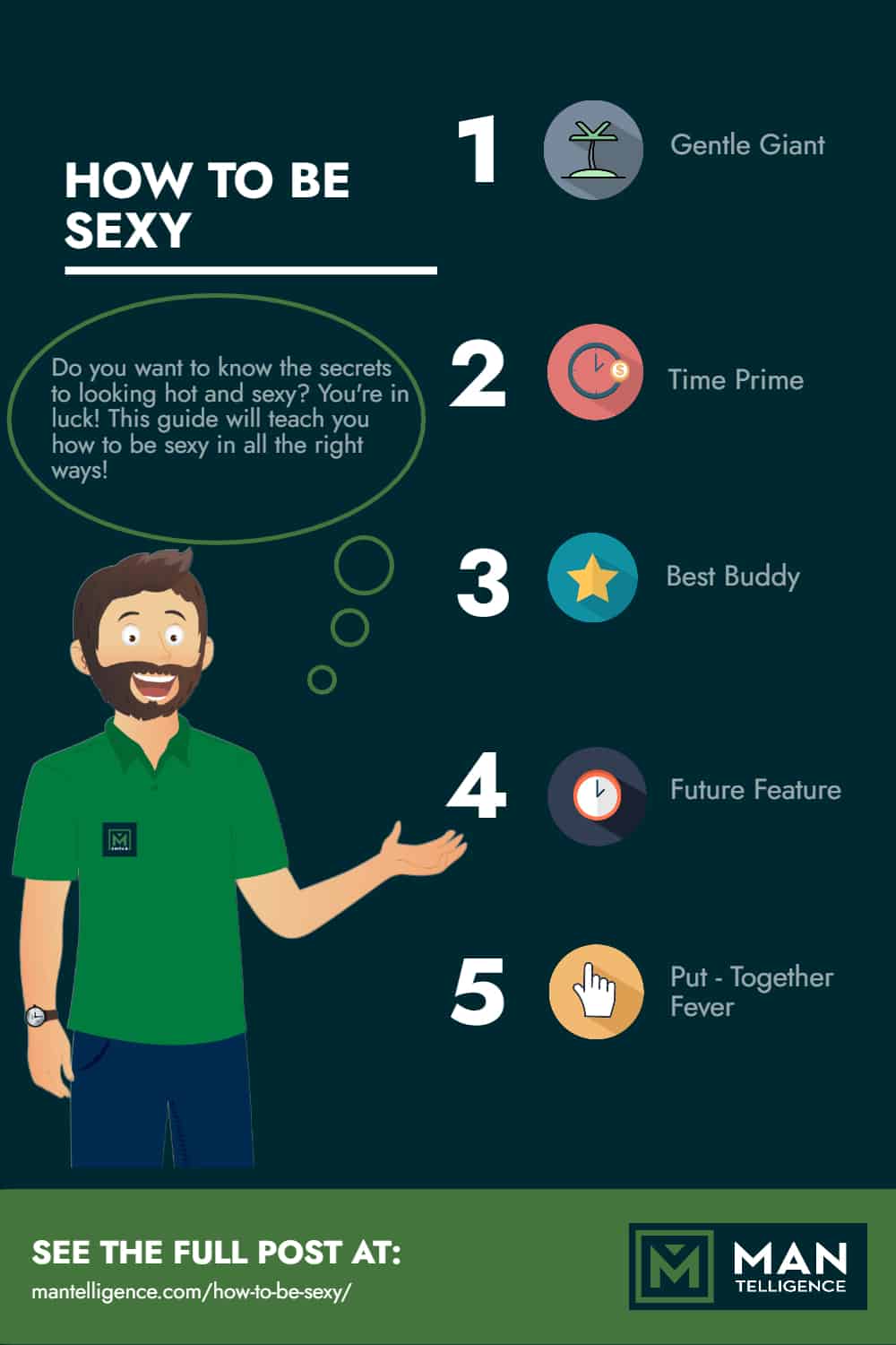 How To Be Sexy - Infographic