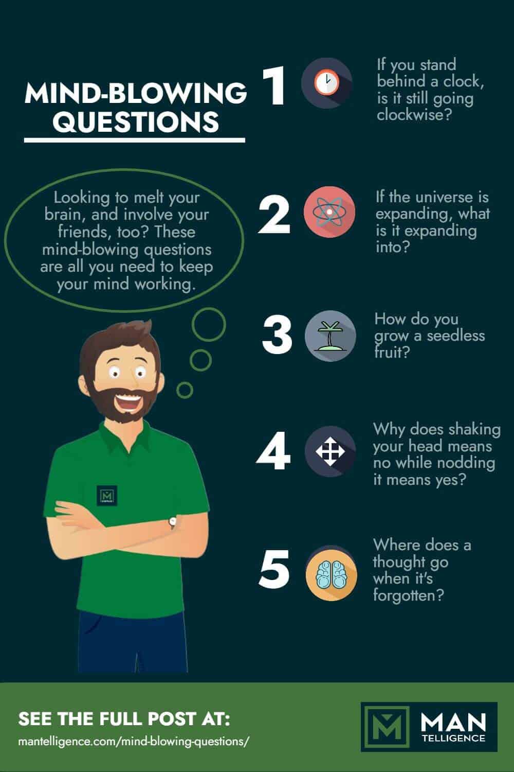 Mind-blowing Questions - Infographic