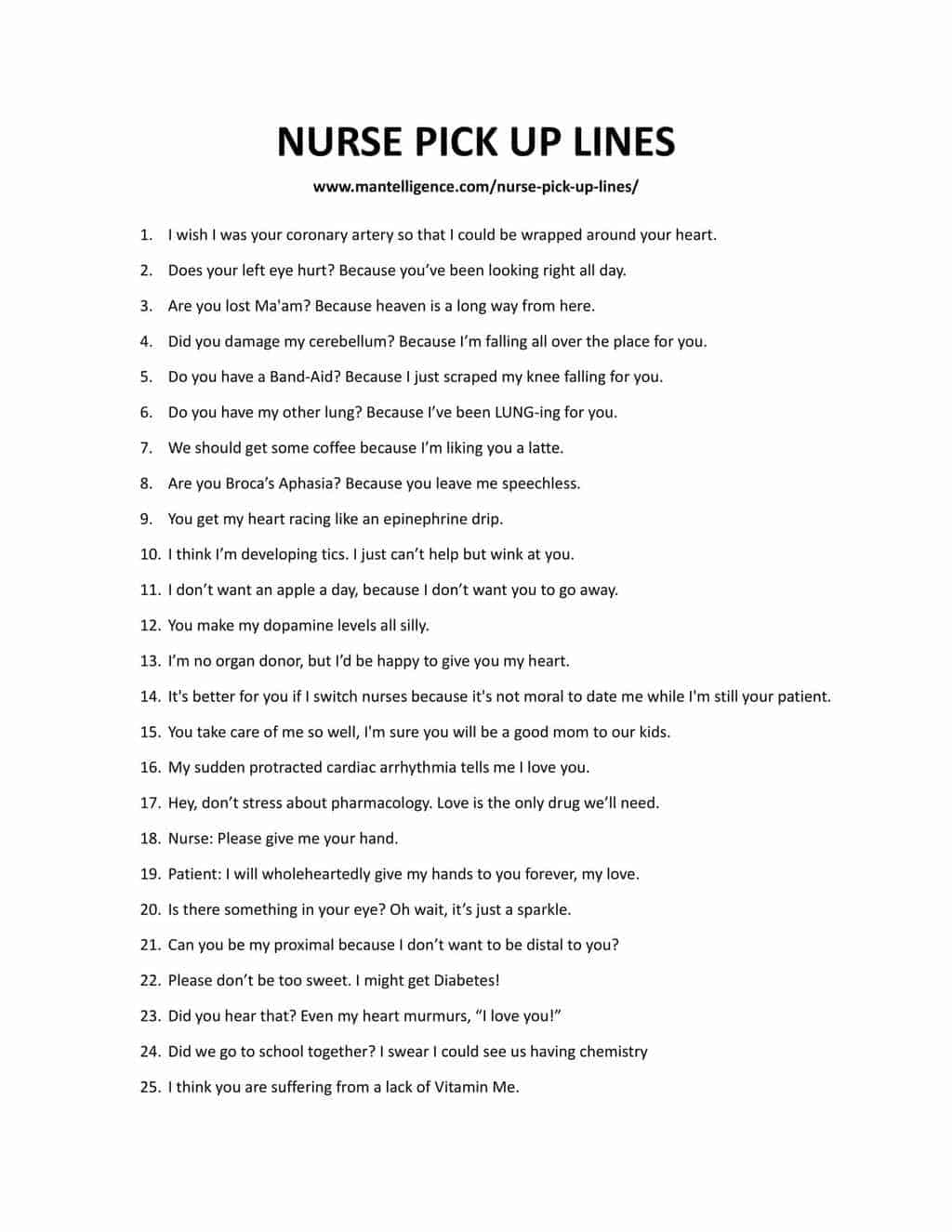 Downloadable list of Lines