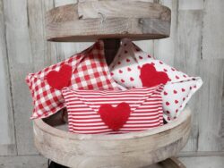 Set of 3 Fabric Love Letters