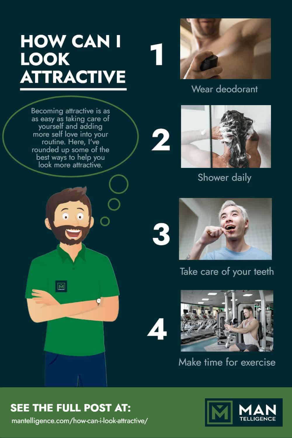 HOW CAN I LOOK ATTRACTIVE - Infographic