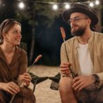 couple enjoying their moment while camping - pua tricks