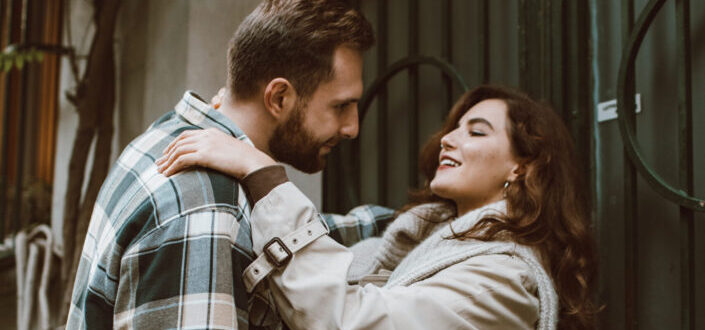 Woman Embracing a Man