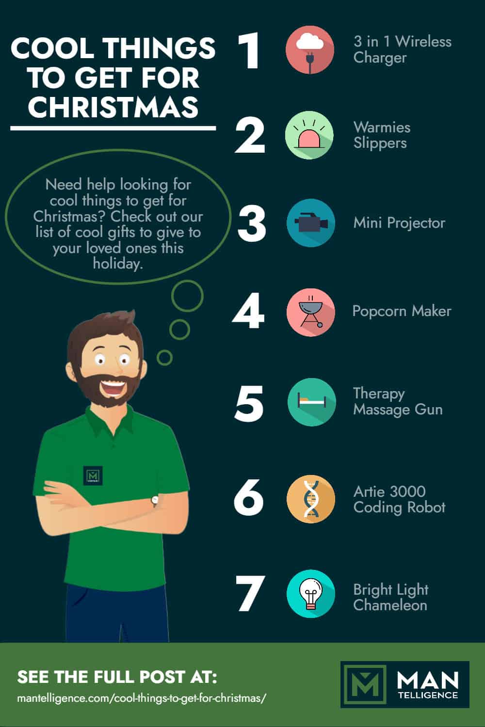 Infographic - Cool Things to Get for Christmas