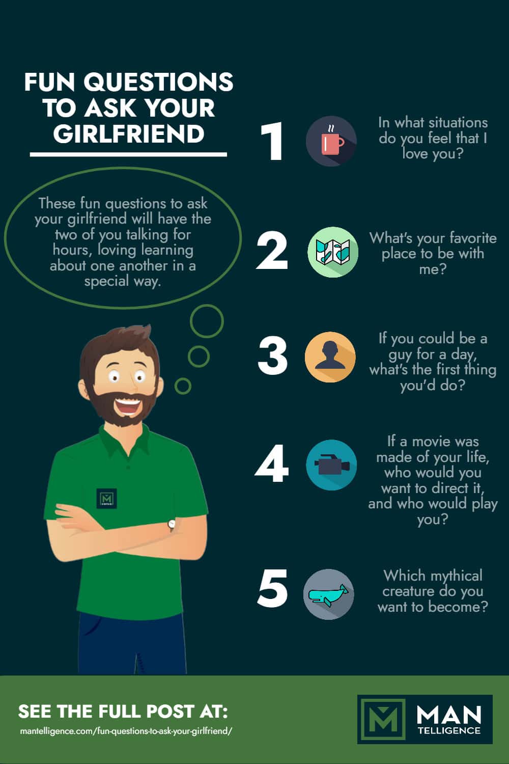 30 Fun Questions To Ask Your Girlfriend: How To Show Your Admiration ...