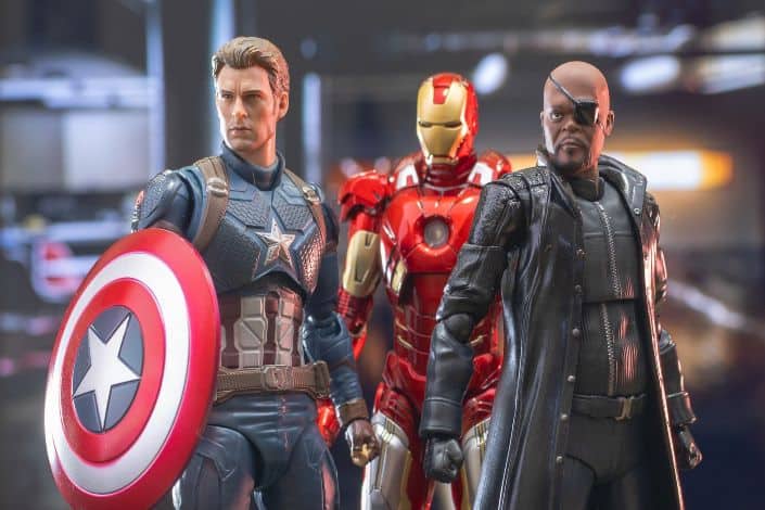Action Figures of Marvel Avengers