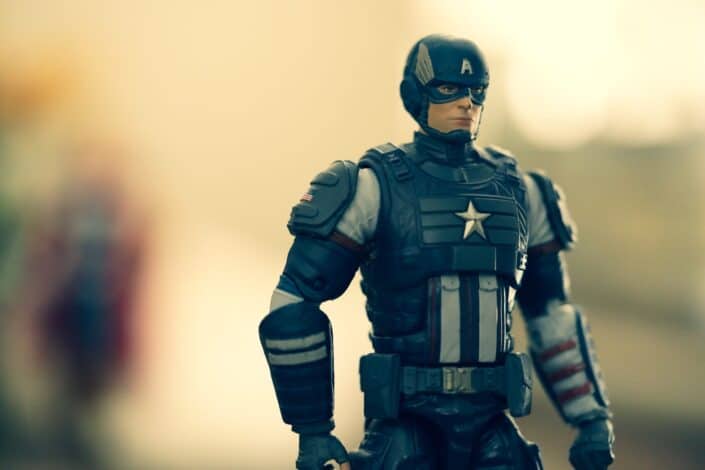 Captain America Small Action Figure