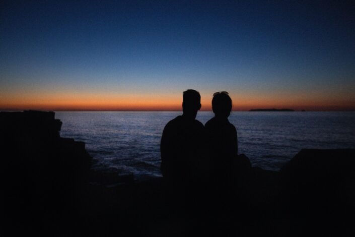 Couple at Coast