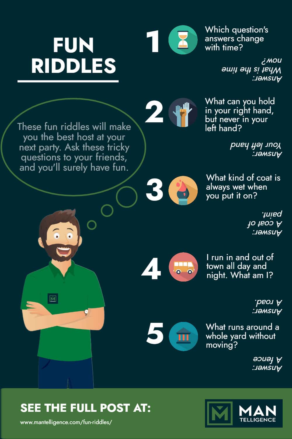 fun riddles - Infographic