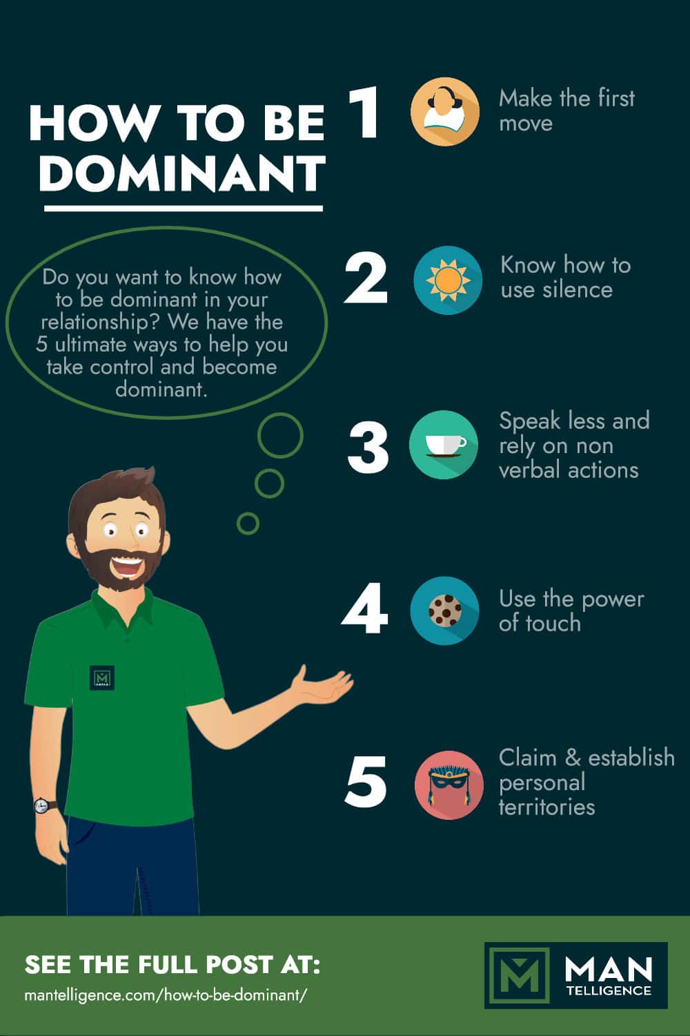 How To Be Dominant - Infographic