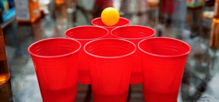 Beer pong cups