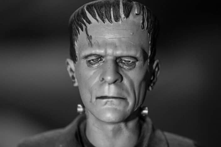 frankenstein, monster, statue