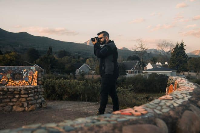 Popular Hobbies - Man taking a photograph