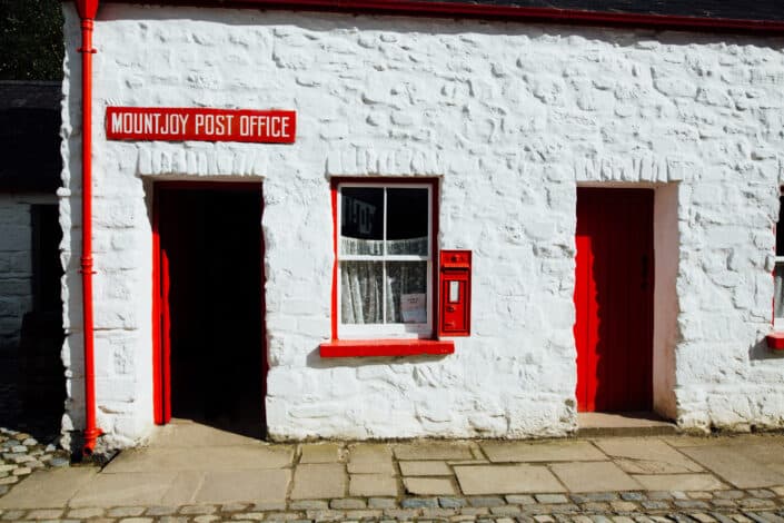 Post office facade