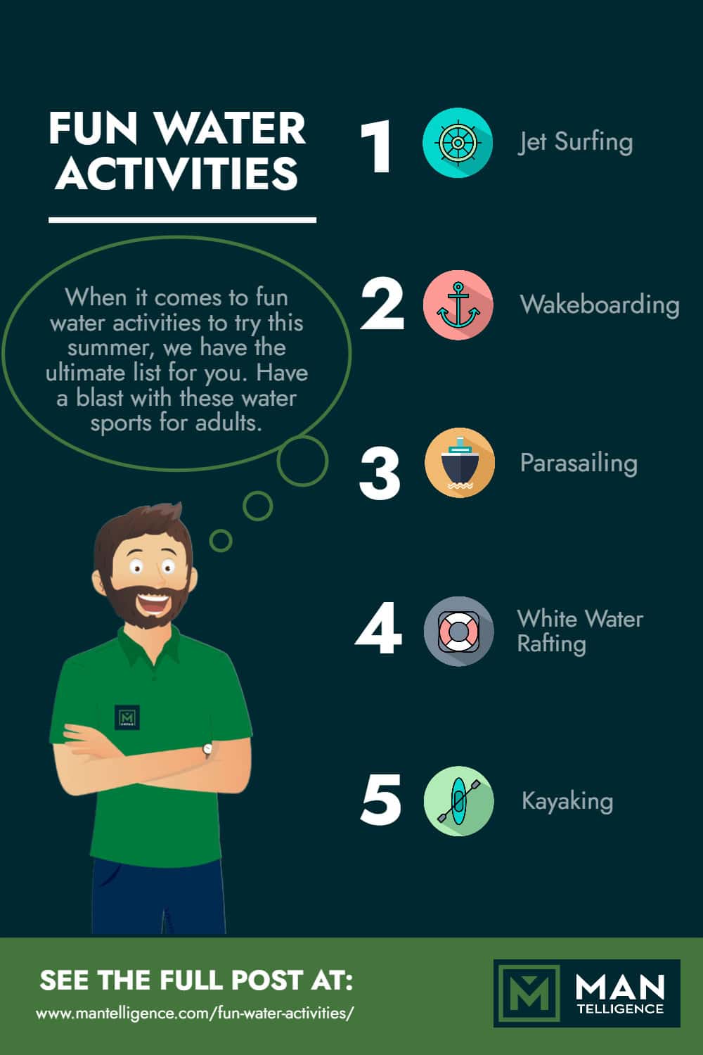 Fun Water Activities - Infographic