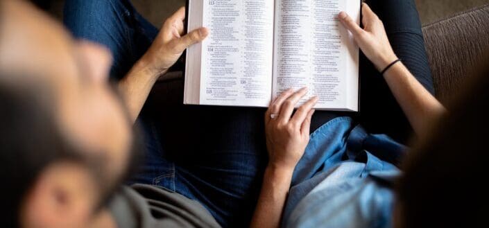 Couple Reading Bible