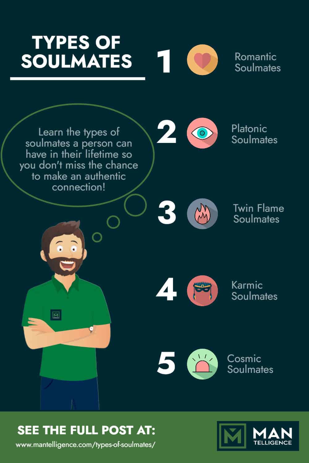 Types of soulmates - Infographic
