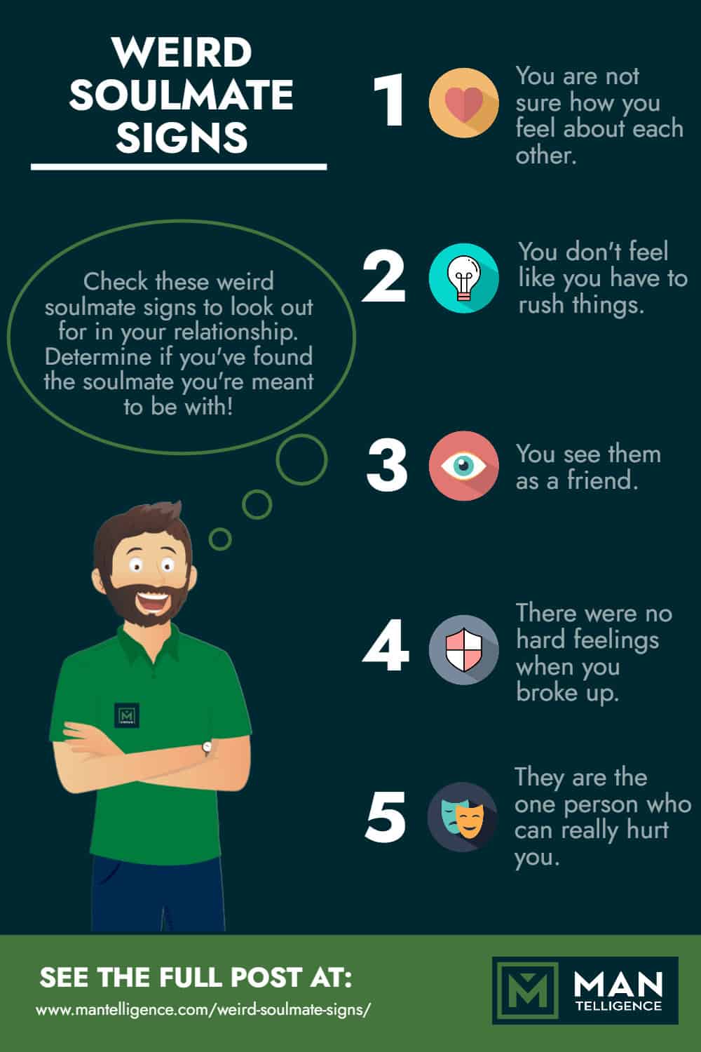 Weird Soulmate Signs - Infographic