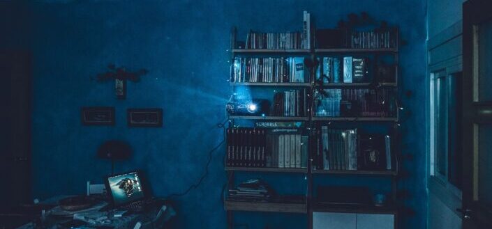 projector playing