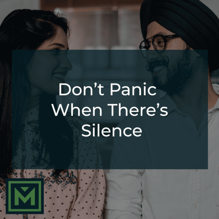 Don’t Panic When There’s Silence