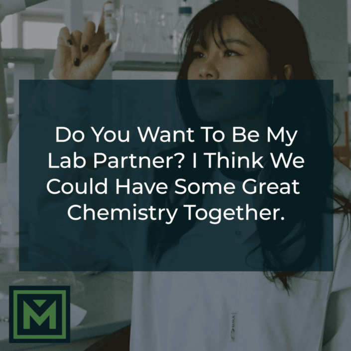 I think we could have some great chemistry together.