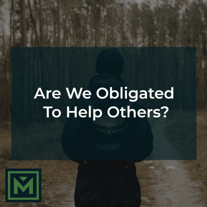Are we obligated to help others?