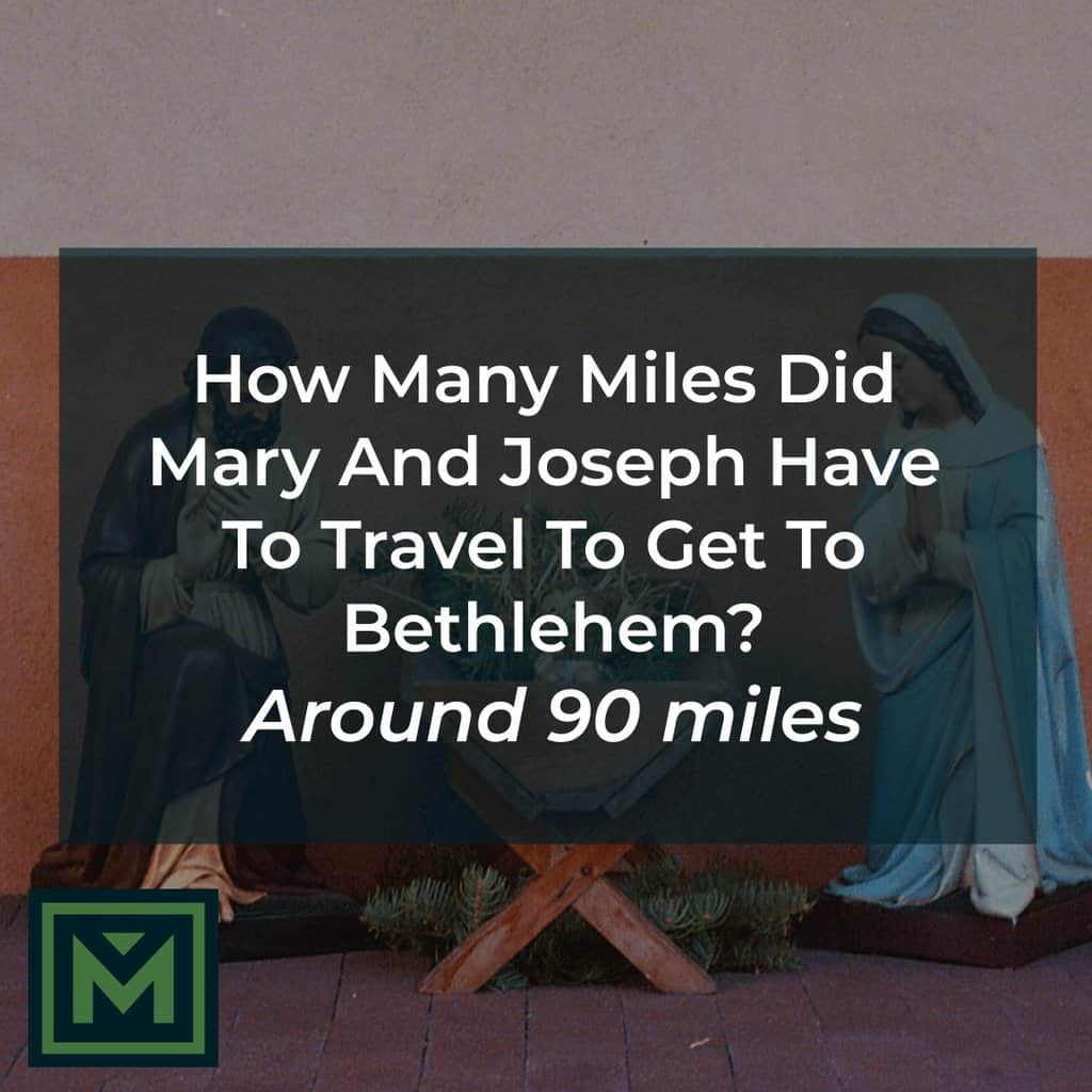 How many miles did Mary